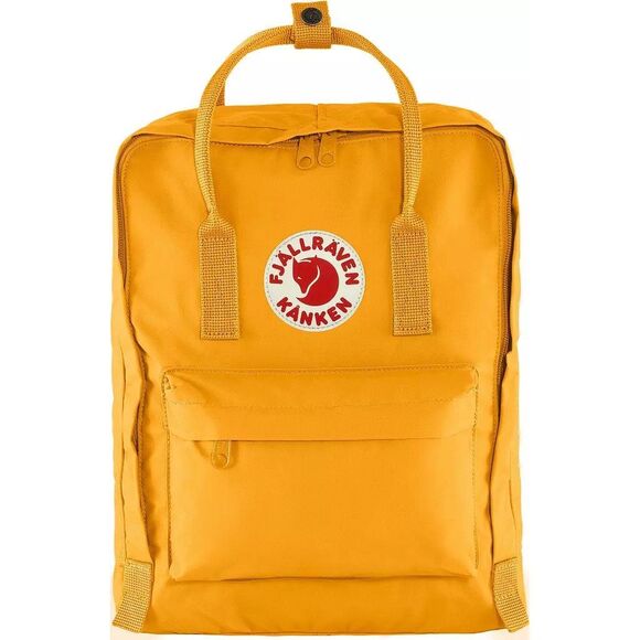 FJÄLLRÄVEN Women’s / Men’s Ochre Yelllow Kånken Classic Backpack - Picture 1 of 6